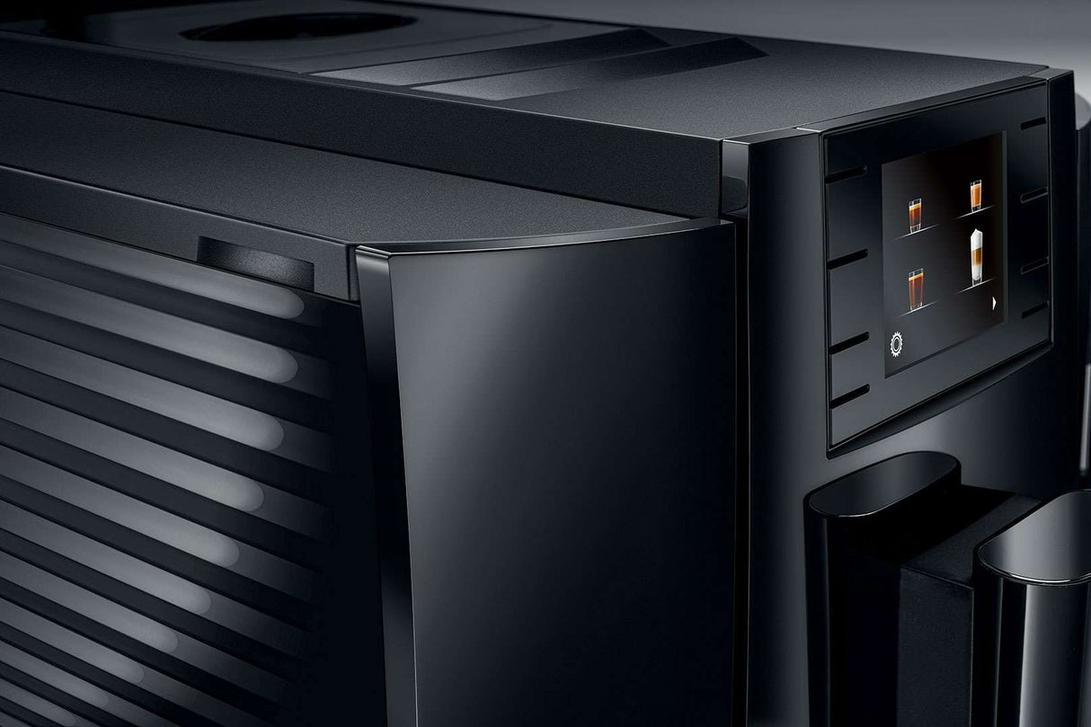Jura E8 Piano Black Automatic Coffee Machine 15372