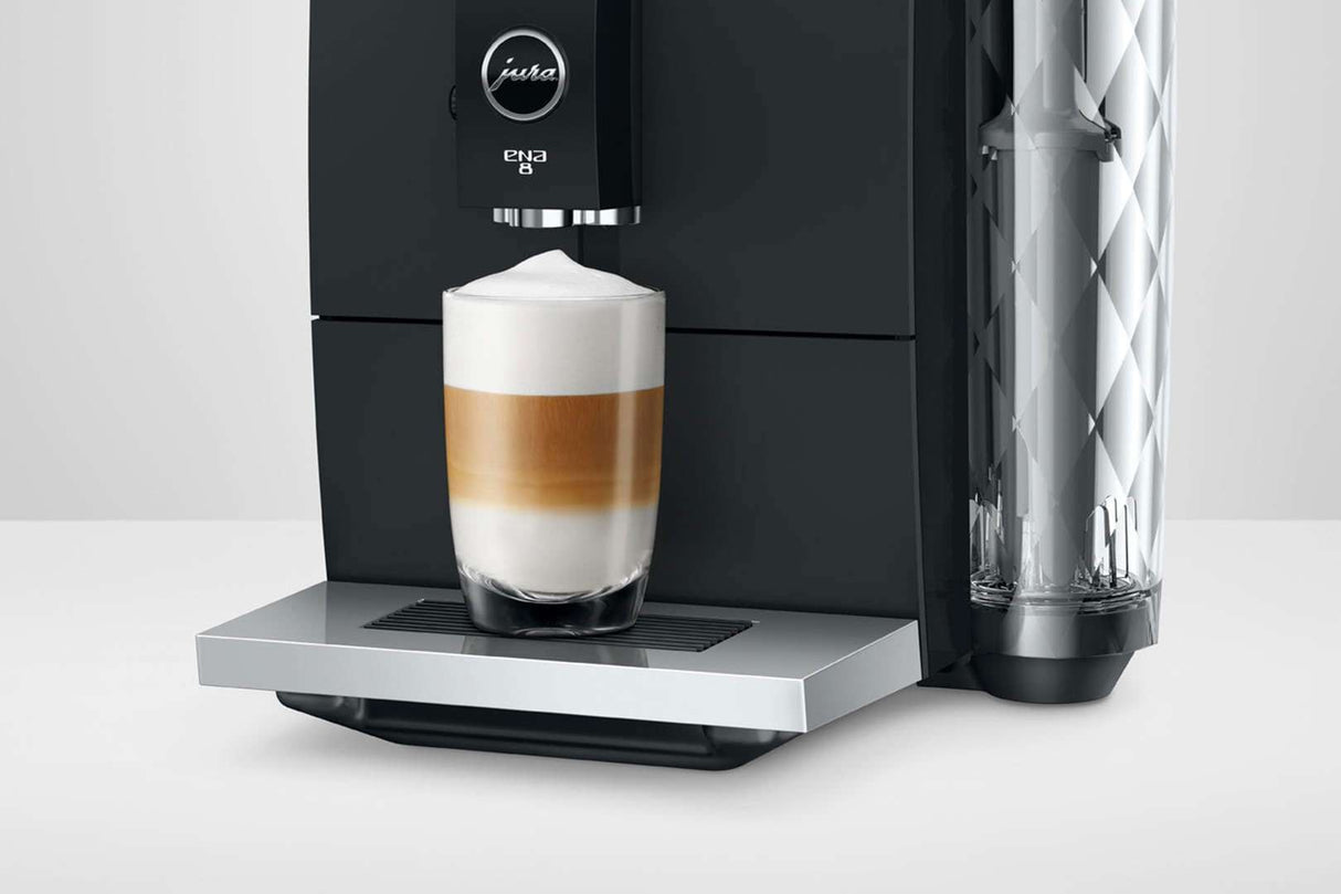 Jura ENA 8 Touch Full Metropolitan Black Automatic Coffee Machine 15526