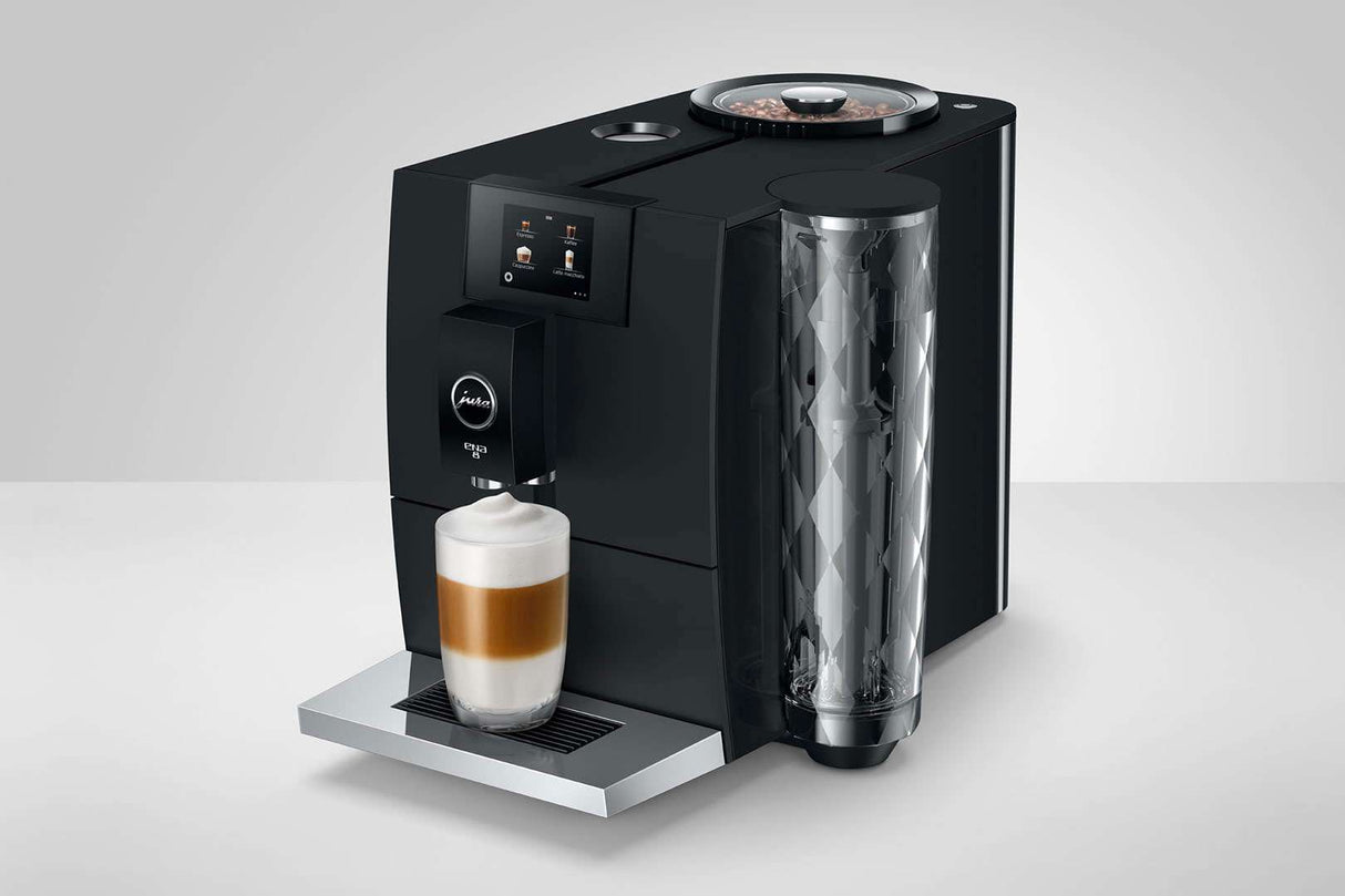 Jura ENA 8 Touch Full Metropolitan Black Automatic Coffee Machine 15526