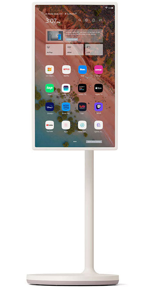 LG StanbyME 27" Portable Smart Touch Screen 27ART10AKPL