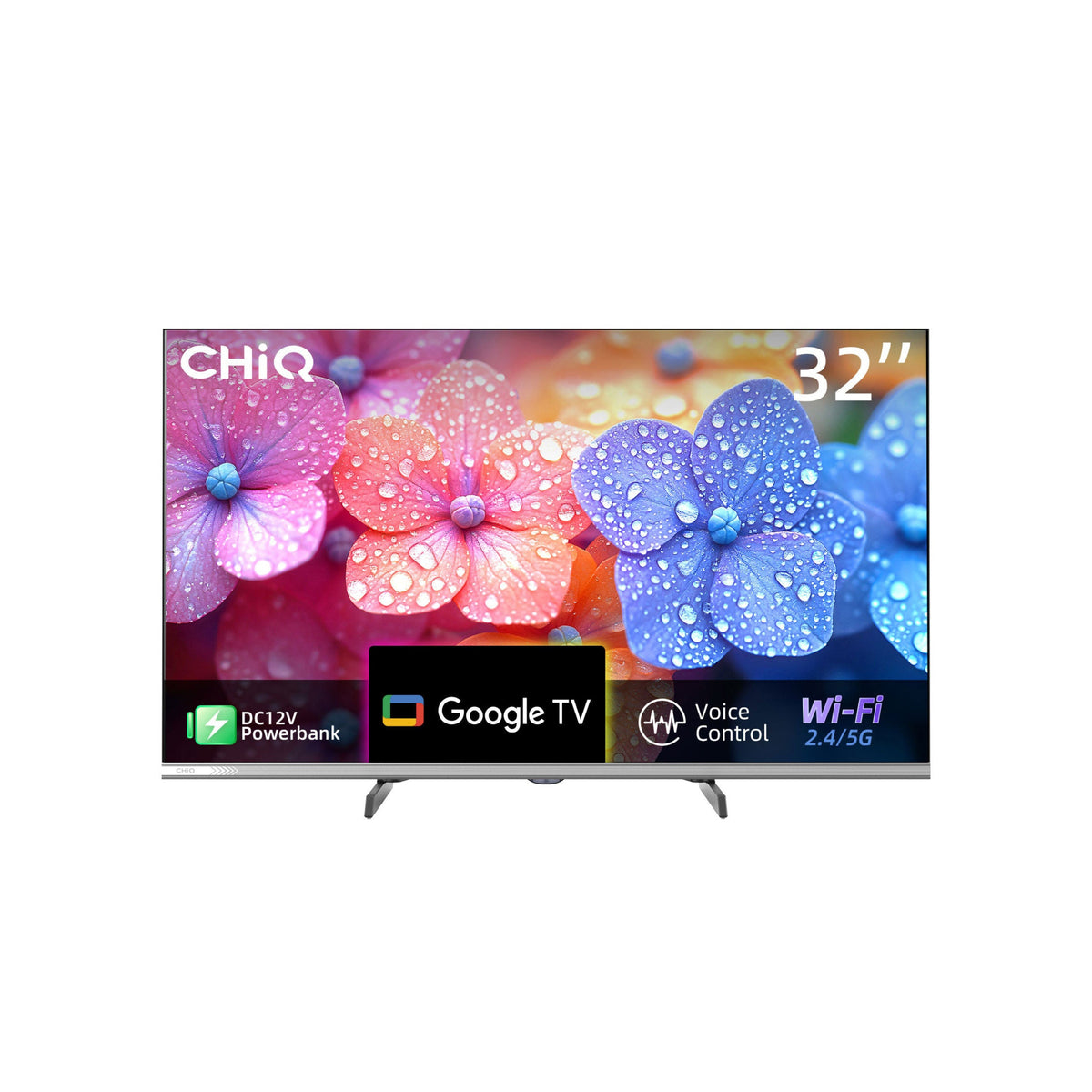 CHiQ 32" HD 12 Volt Caravan Google TV 32S49M