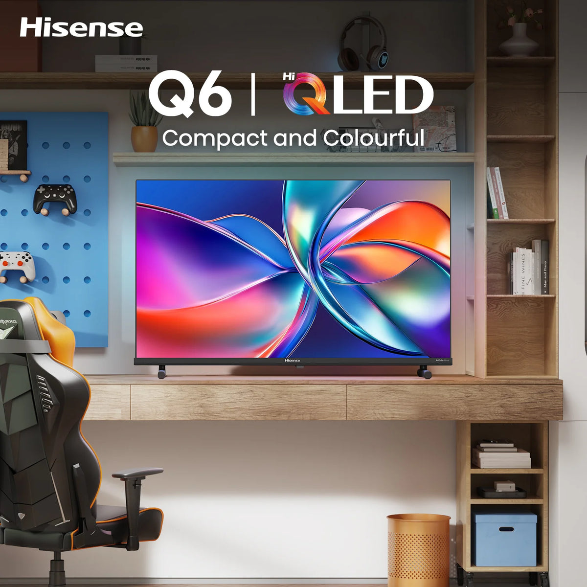 Hisense 40" Q6S Hi-QLED Full HD Smart TV 40Q6SAU