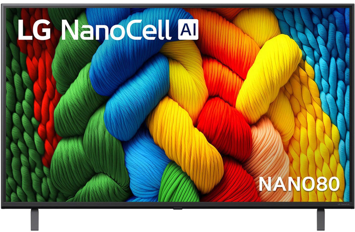 LG 43" Series NANO80 4K NanoCell AI UHD HDR Smart TV 43NANO80ASA