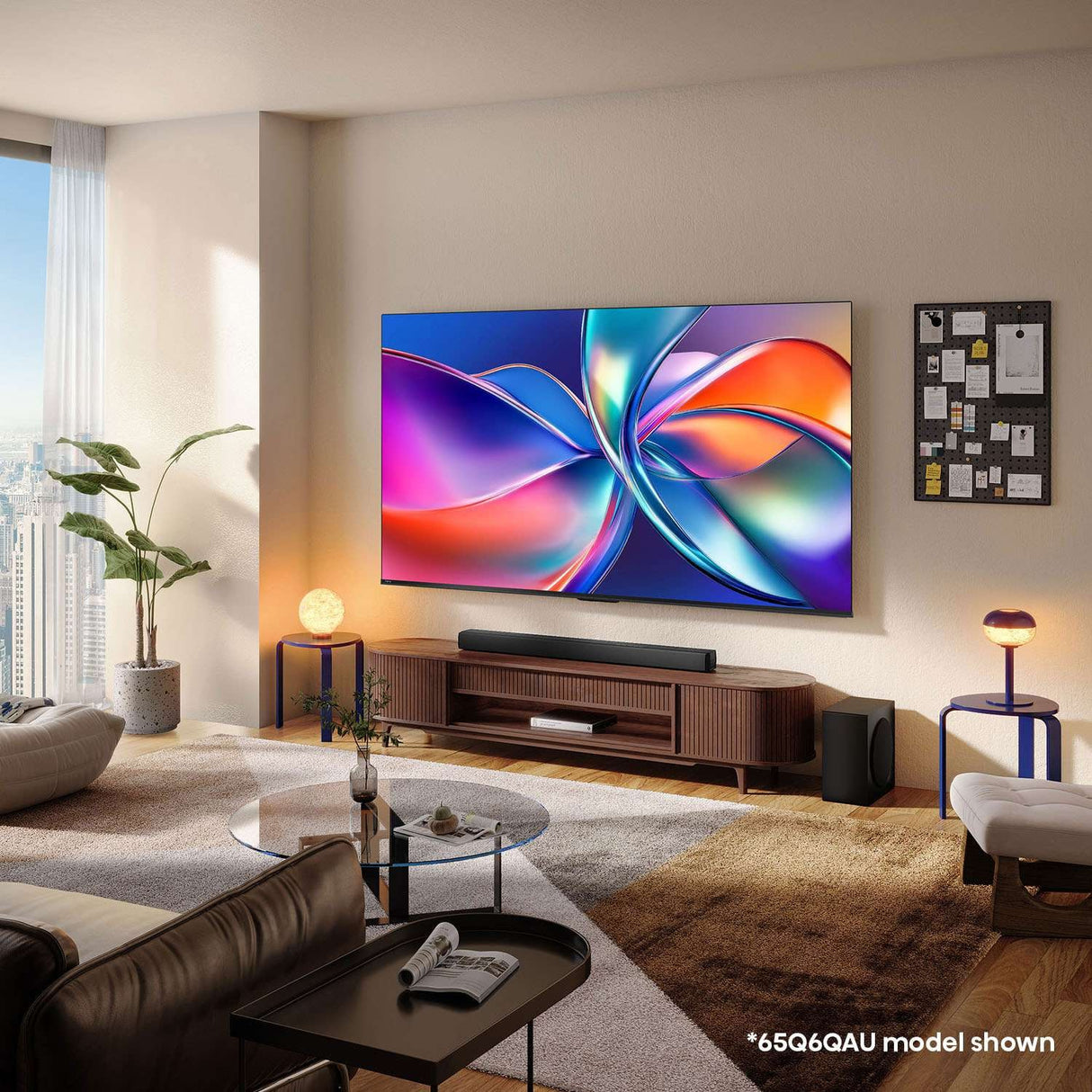 Hisense 75" Series Q6QAU QLED 4K Smart TV 75Q6QAU