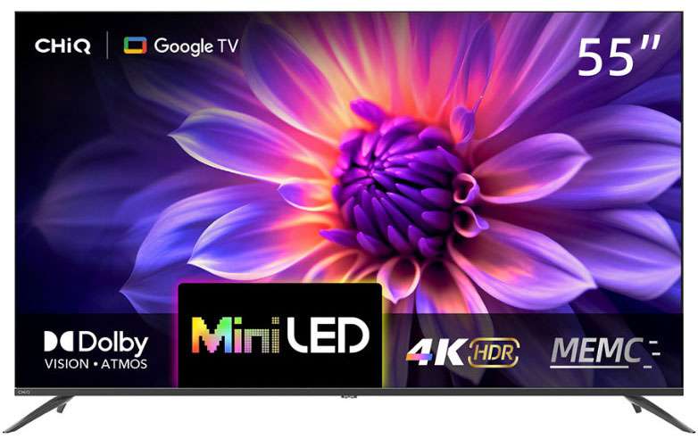 CHiQ 55" QD-Mini LED Google TV 55M810N