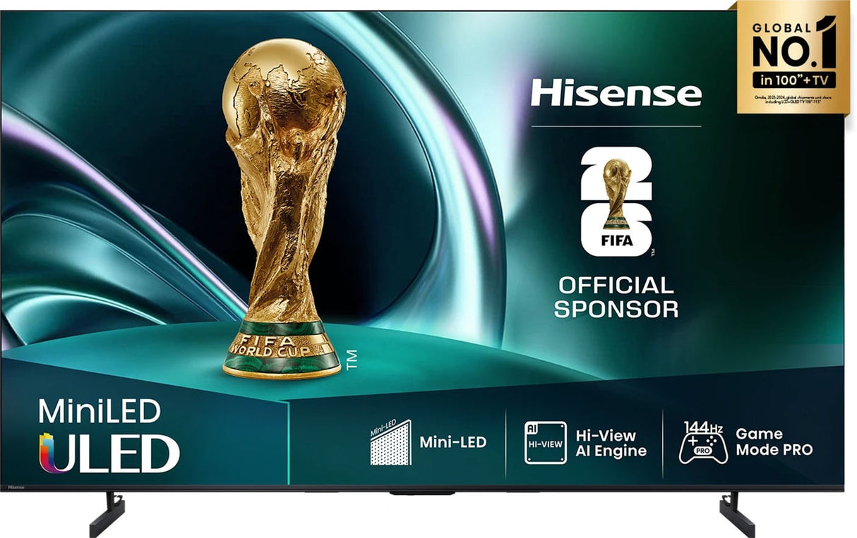 Hisense 50" Series U6QAU Mini-LED 4K QLED Smart TV 50U6QAUPRO