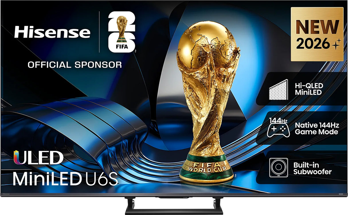Hisense 55" Series U6S ULED Mini-LED 4K Smart TV 55U6SAU