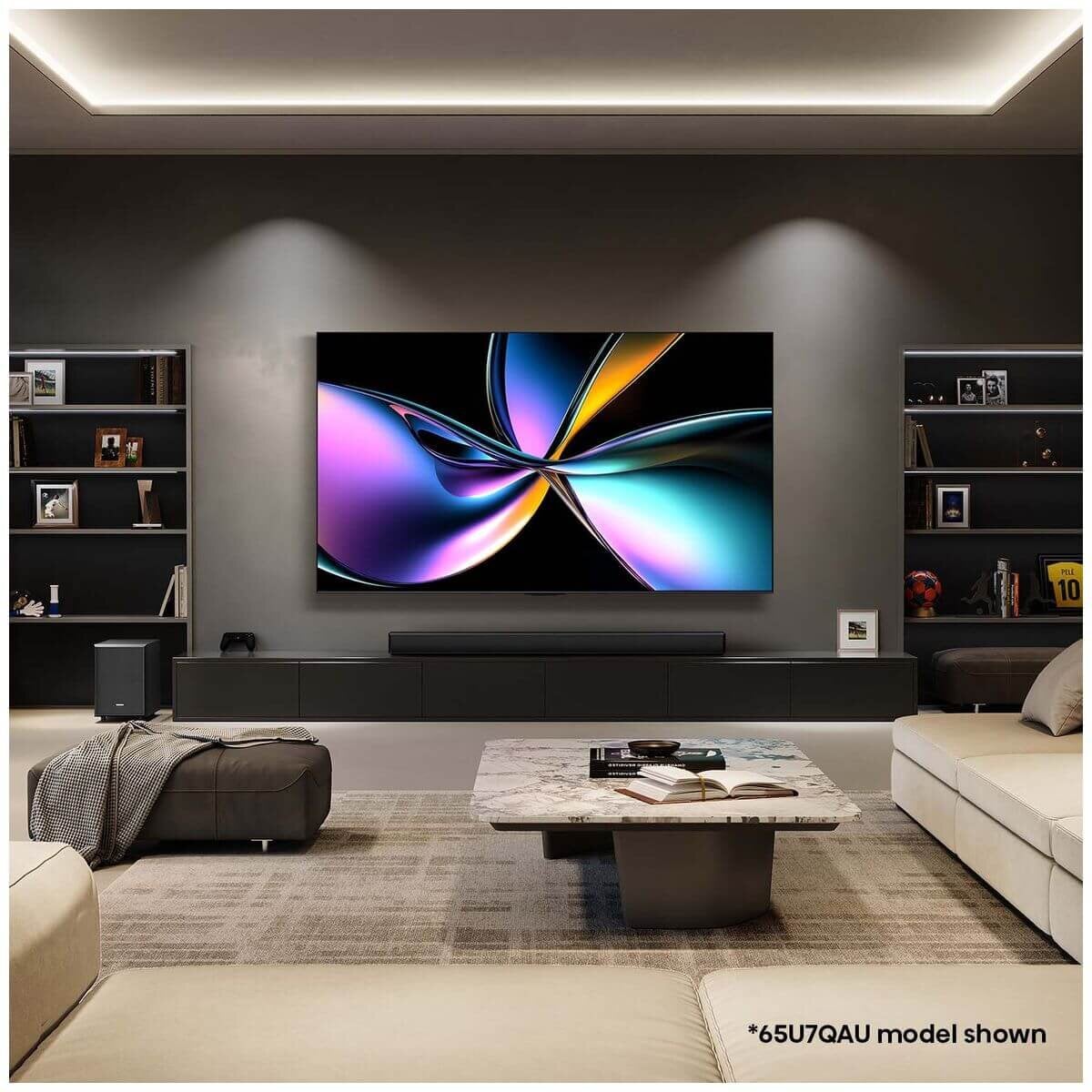 Hisense 75" U7QAU Series Mini-LED ULED 4K Smart TV 75U7QAU