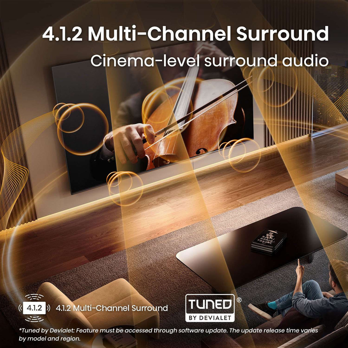 Hisense 65" U8QAU Series Mini-LED ULED 4K Smart TV 65U8QAU