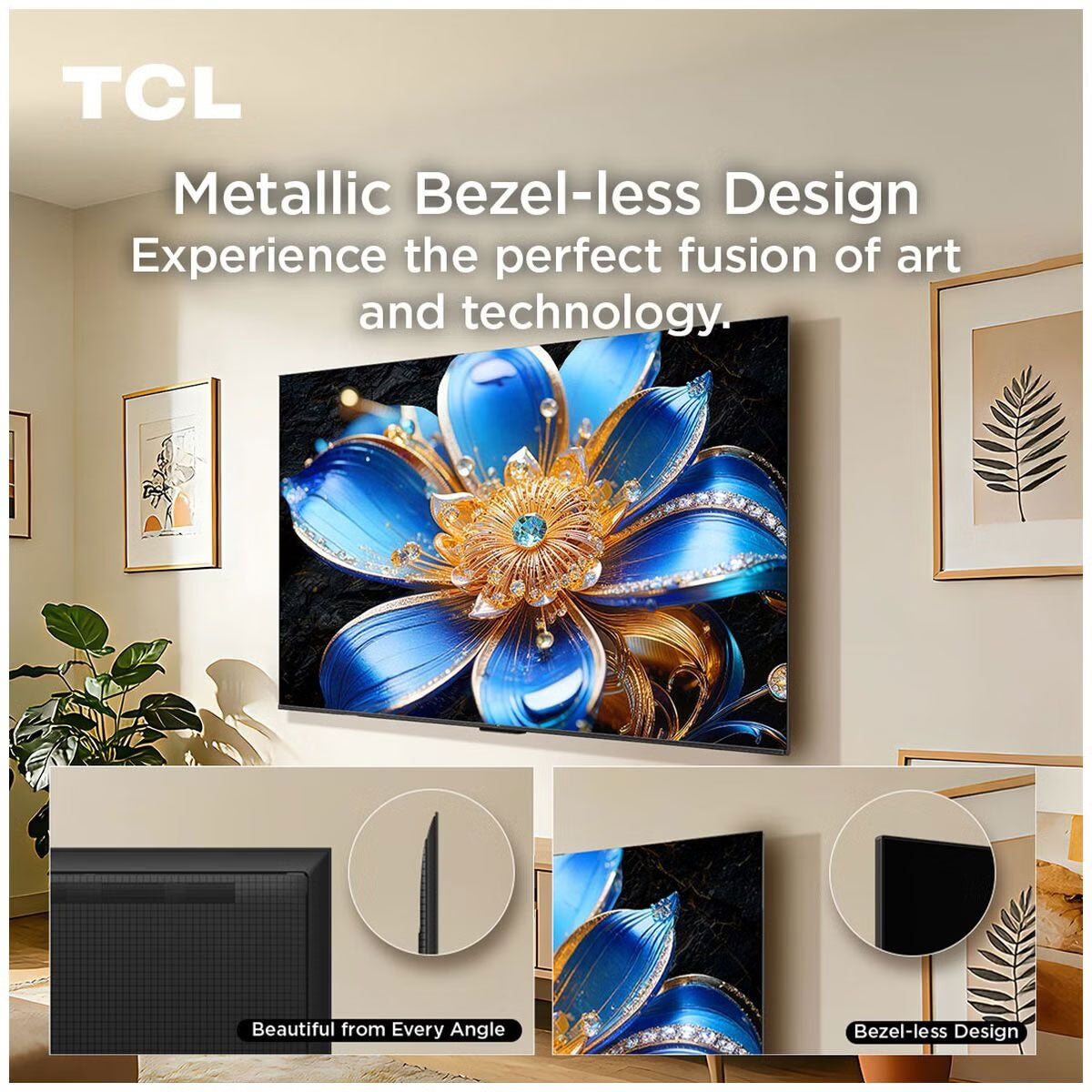 TCL 85" P7LS 4K QLED UHD Smart Google TV 85P7LS