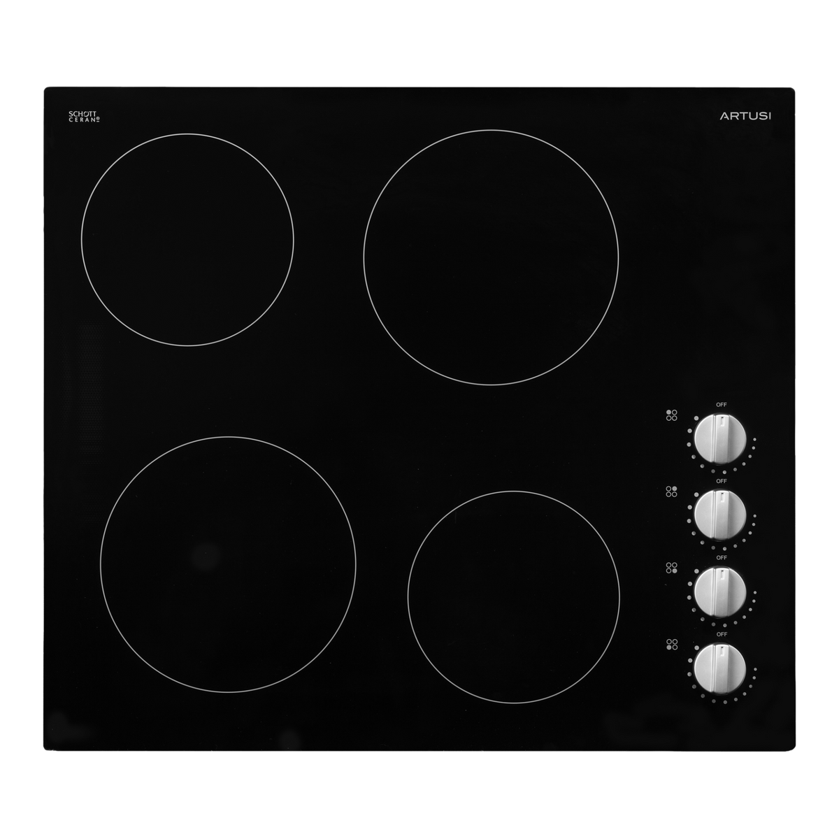Artusi 60cm Electric Cooktop CACC604/1