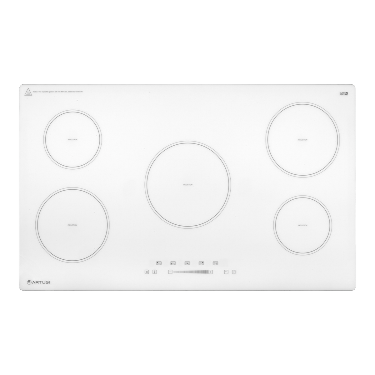 Artusi 90cm Induction Cooktop CAID9000W