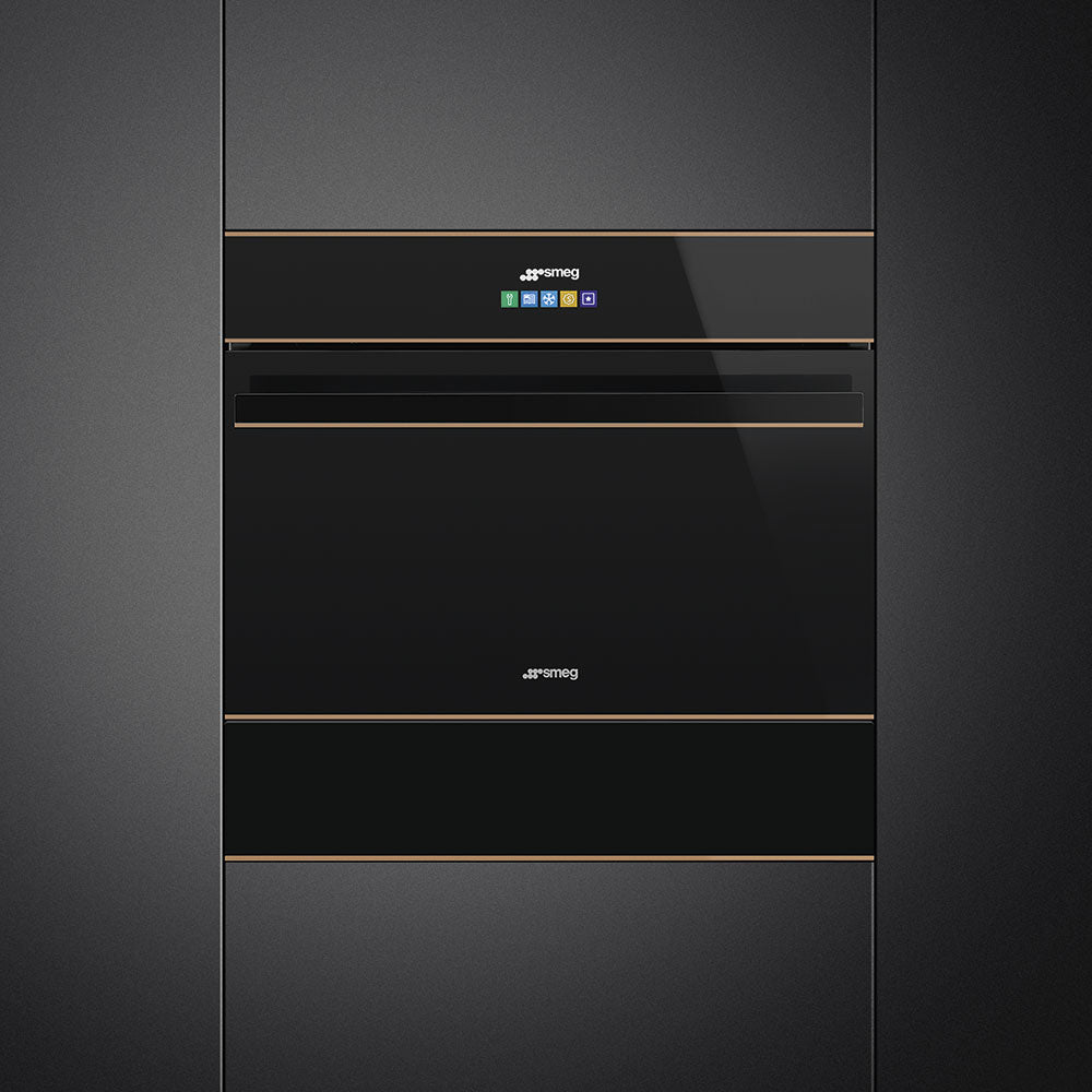Smeg Dolce Stil Novo Vacuum Drawer Copper Trim CPV615NR