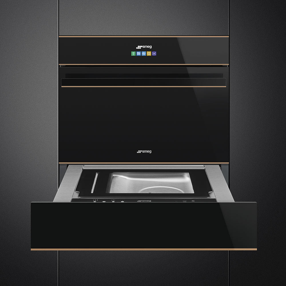 Smeg Dolce Stil Novo Vacuum Drawer Copper Trim CPV615NR