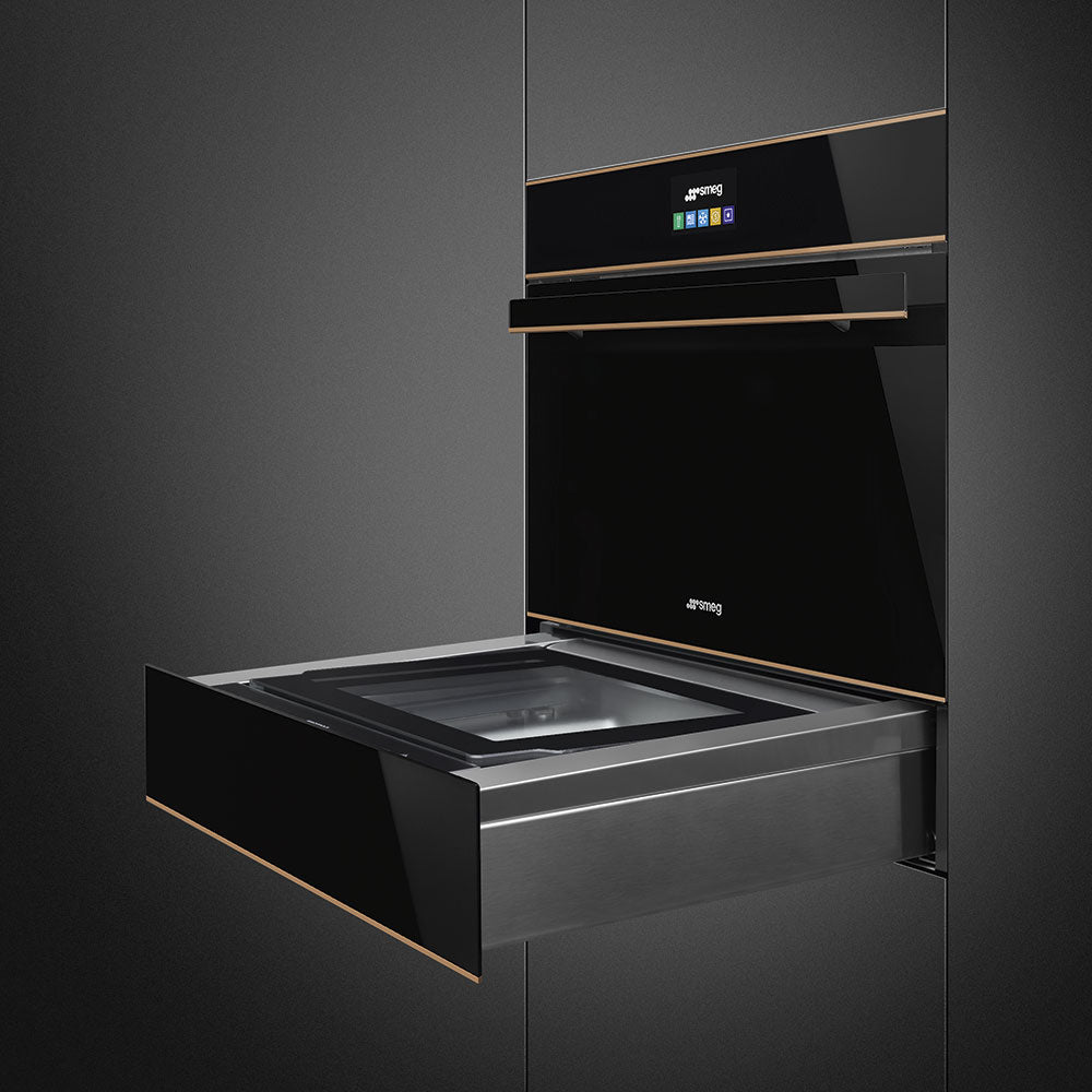 Smeg Dolce Stil Novo Vacuum Drawer Copper Trim CPV615NR