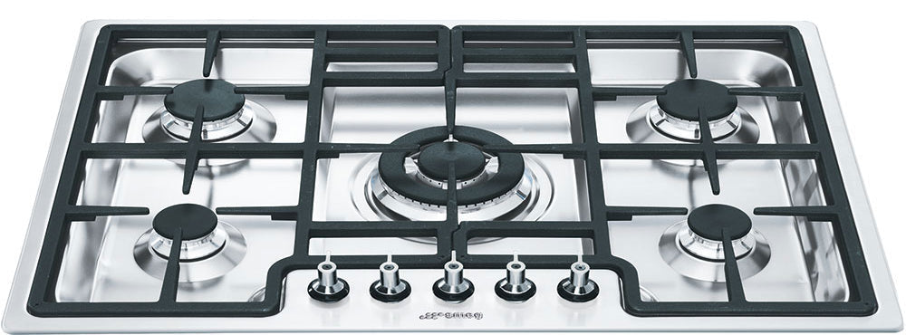 Smeg 72cm Stainless Steel Gas Cooktop PGA75-4