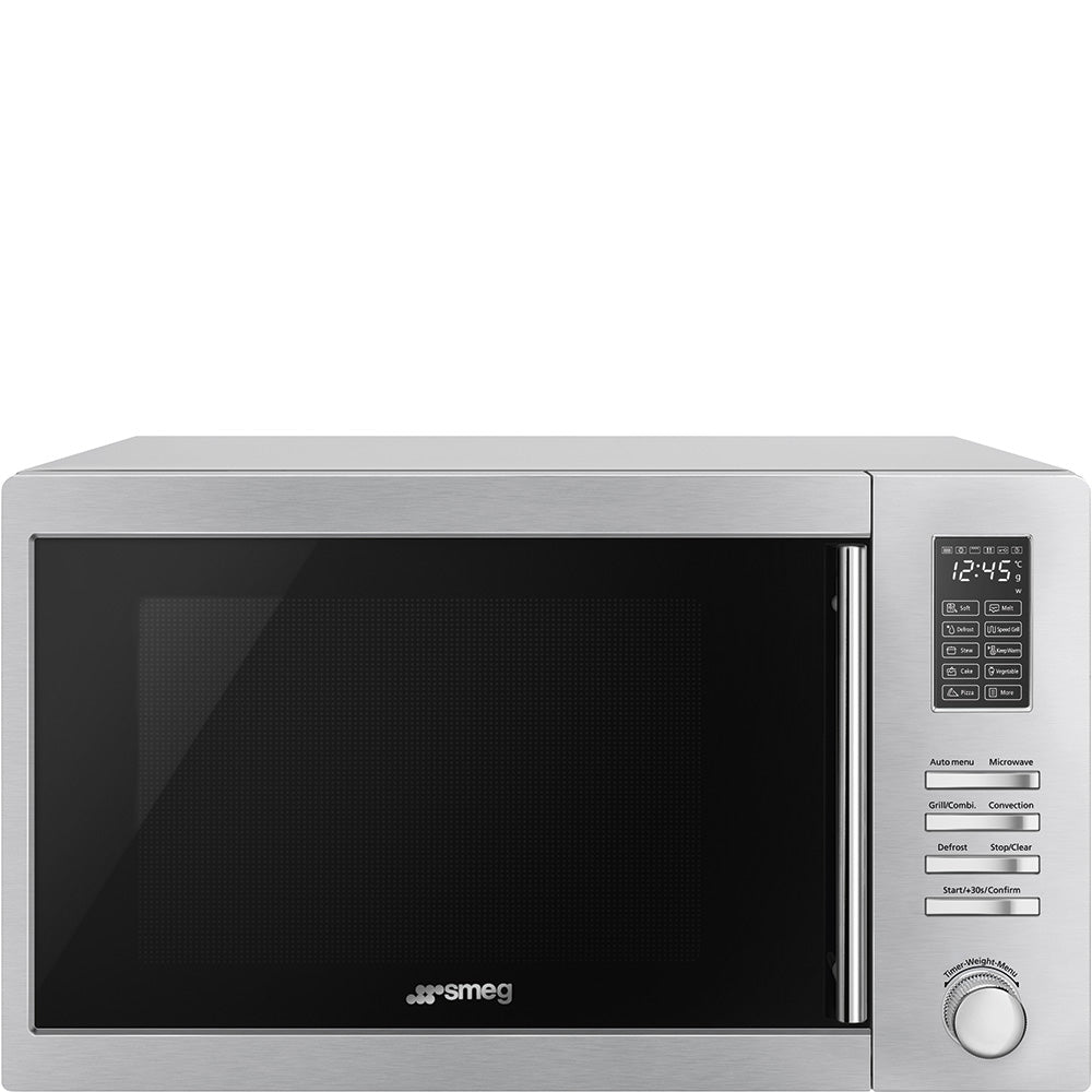 Smeg 34L Inverter Convection Microwave With Grill SAM34CXI