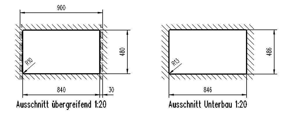 Abey Schock Typos Onyx N200 Double Bowl Inset Granite Sink TN200B