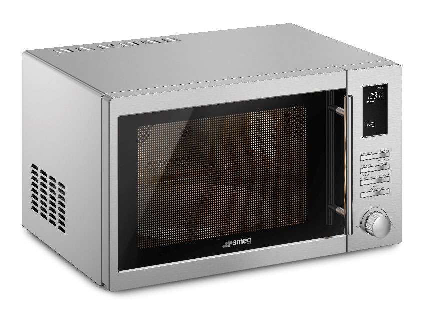 Smeg 34L Inverter Convection Microwave With Grill SAM34CXI