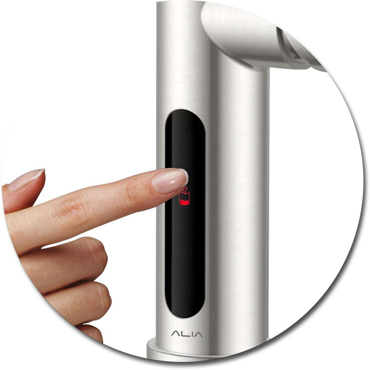 Alia X51 Intelligent Filtered Boiling Dispenser Tap Brushed Nickel AG-BXNI