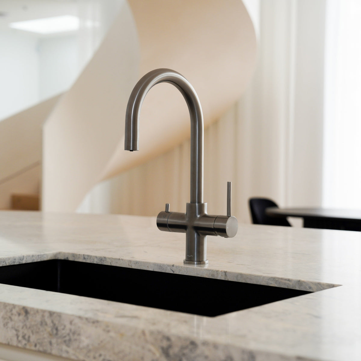 Alia M41 4-in-1 Filtered Boiling/Chilled Dispenser Tap Gunmetal Grey AG-CS-R41GM