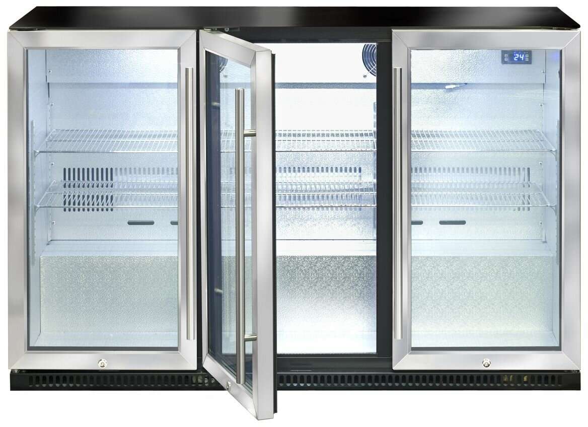 Artusi 307L 3 Door Outdoor Refrigerator AOF3S | Greater Sydney Only