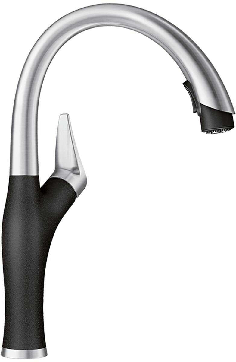Blanco Artona High Arch Pull Down Spray Mixer Tap ARTONA-S