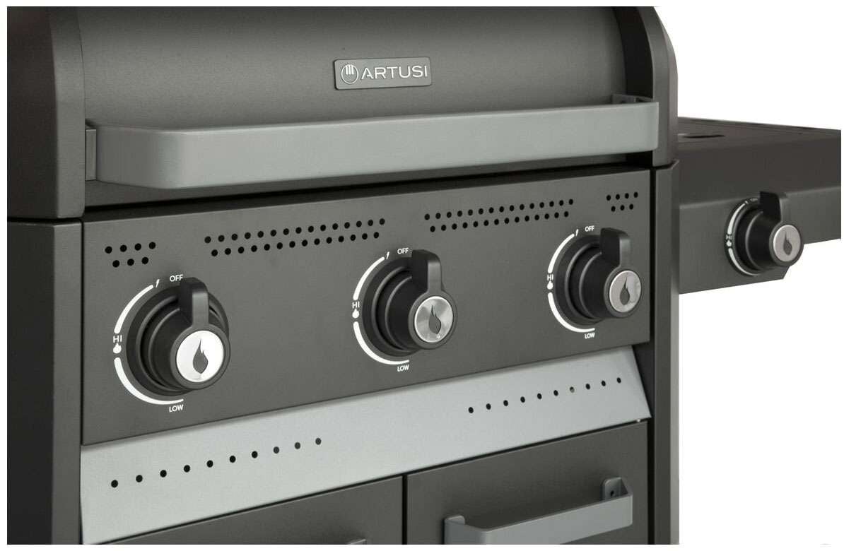 Artusi 3 Burner Freestanding BBQ ATBBQCG3