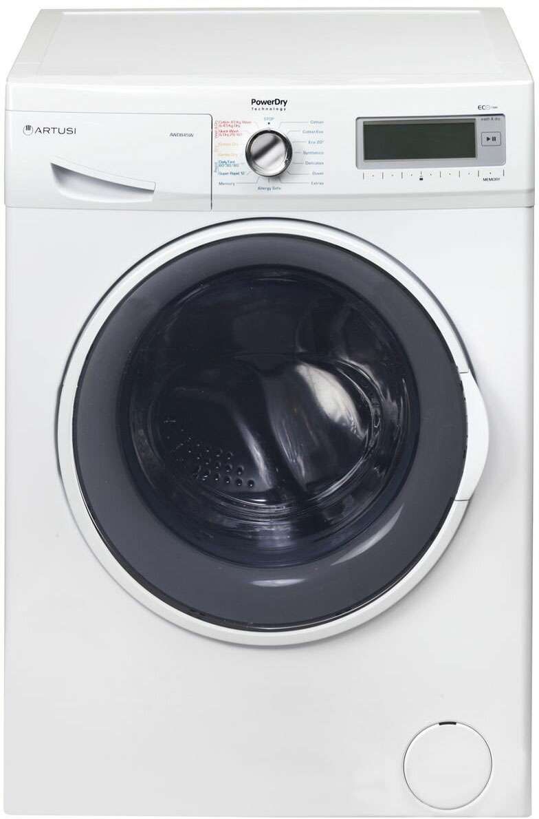 Artusi 8kg/4kg Dryer & Washer Combo AWD845W | Greater Sydney Only