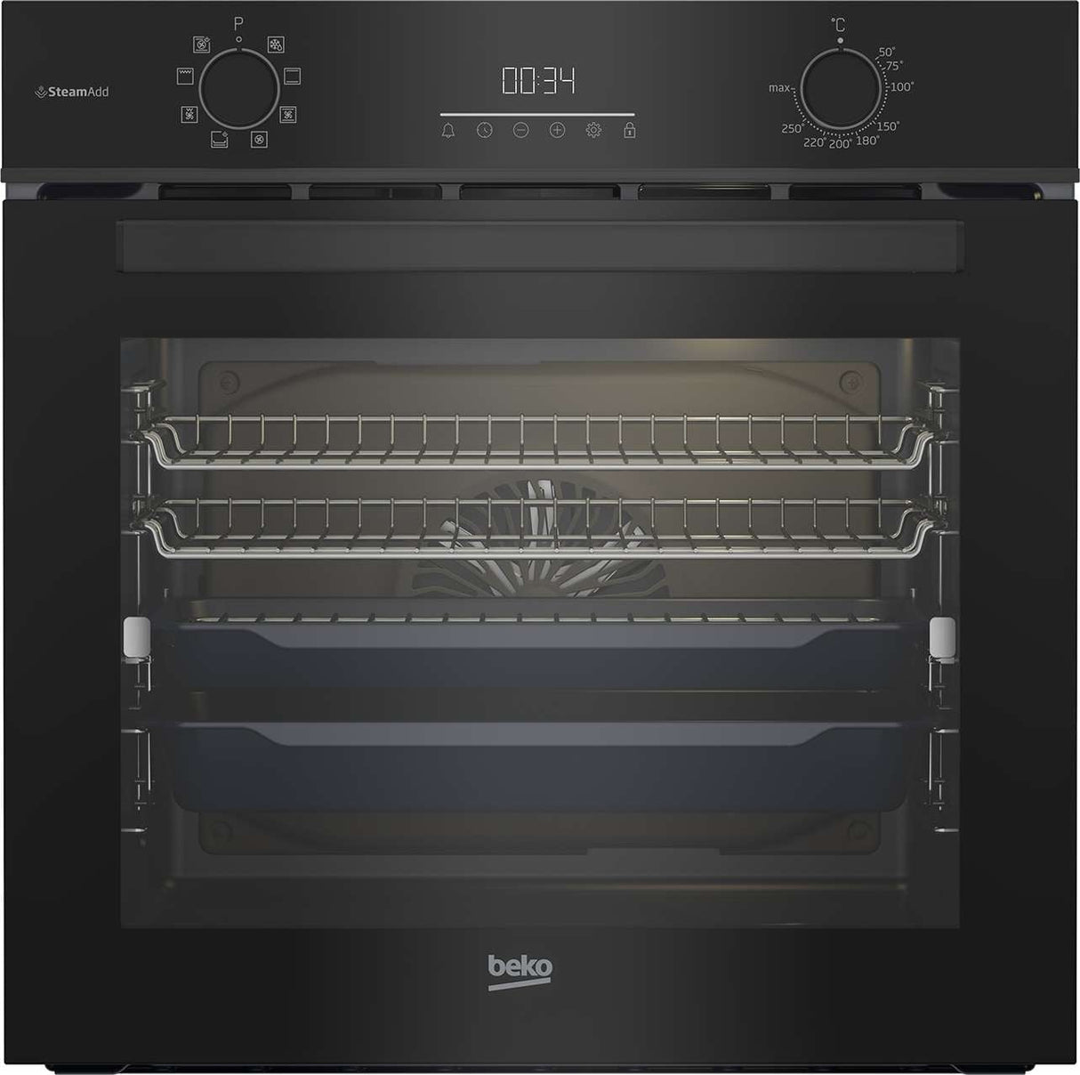 Beko 60cm 85L Multifunction Electric Built-In Oven/Stove BBO6851MDX
