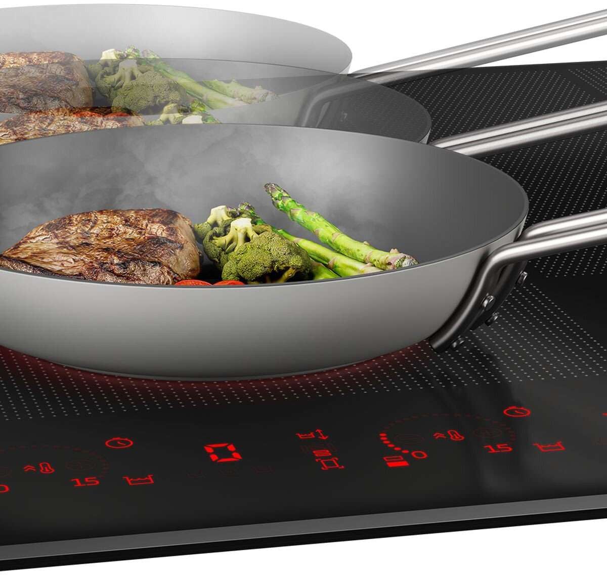 Beko 60cm Electric Flexy Induction Cooktop Black BCT604IG