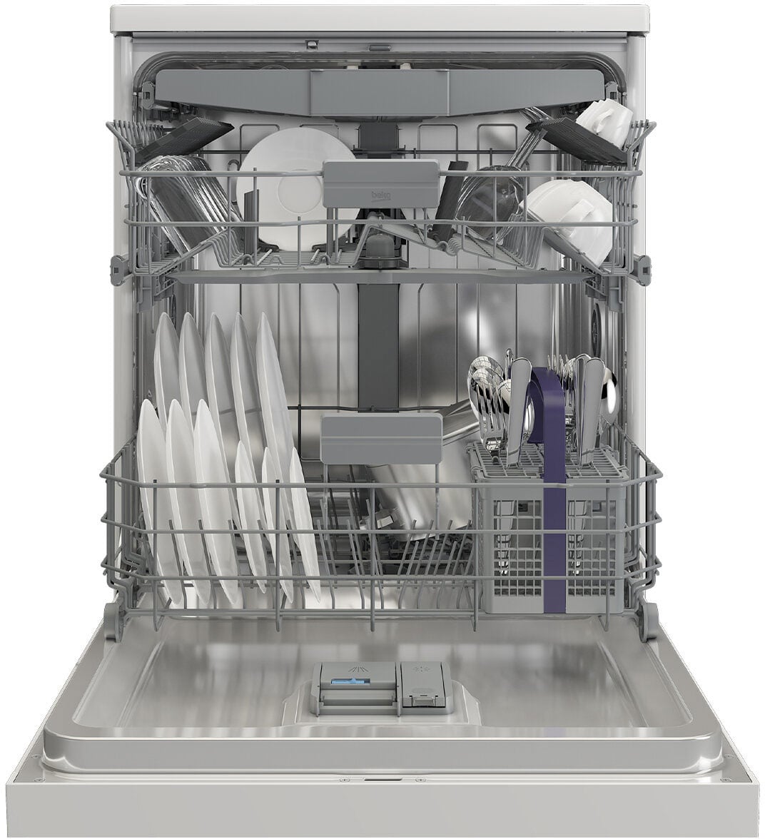 Beko 60cm Freestanding Dishwasher White BDFB1630W
