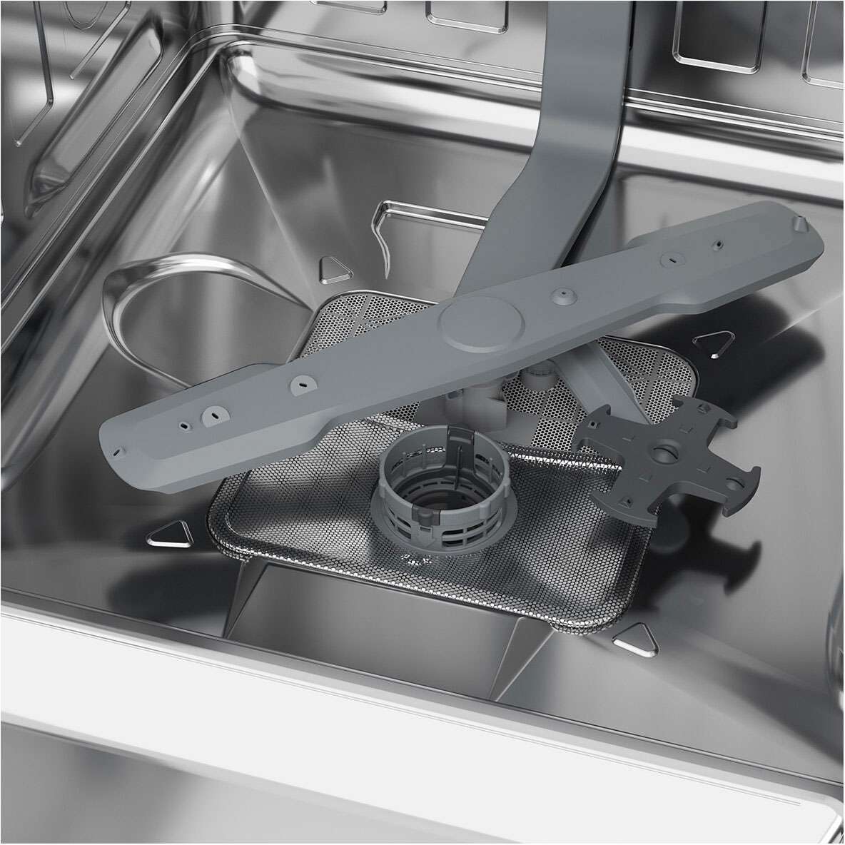 Beko 60cm Freestanding Dishwasher Platinum Steel BDFB1630X