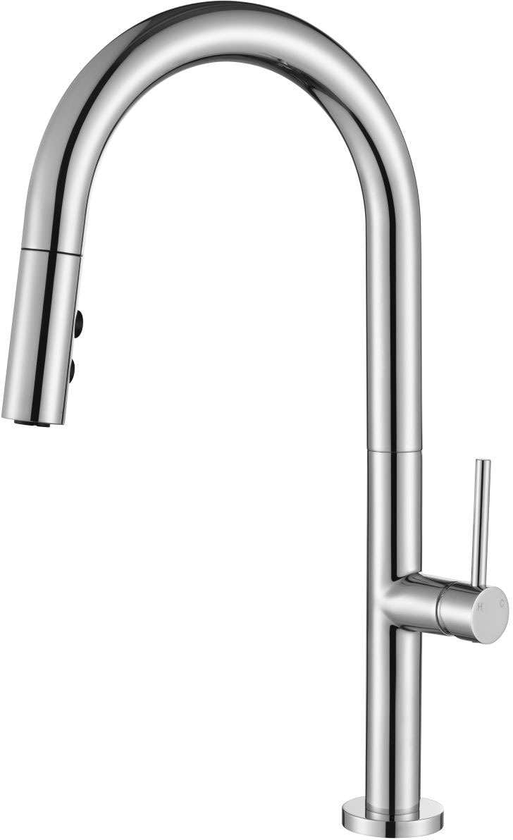 Modern National Bentlee Pull Out Chrome Kitchen Mixer Tap BEN005