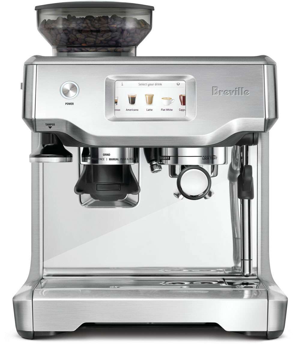 Breville The Barista Touch Brushed Stainless Steel Coffee Machine BES880BSS
