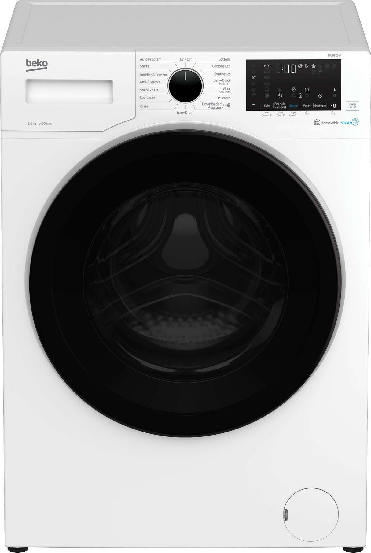 Beko 8.5kg Front Load Washing Machine White BFL8520W | Greater Sydney Only