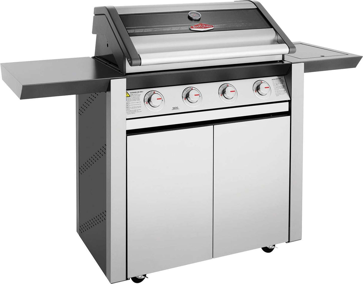 Beefeater 1600 Series 4 Burner LPG BBQ & Trolley BMG1641SA