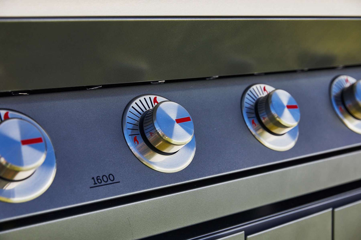 Beefeater 1600 Series 5 Burner LPG BBQ & Trolley BMG1651DA