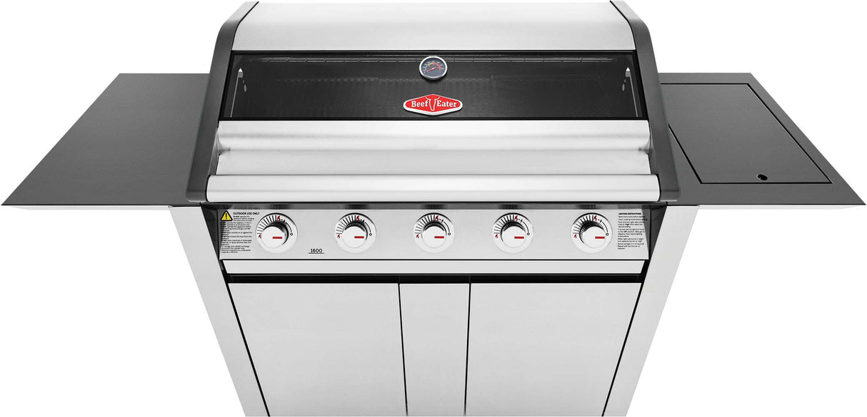 Beefeater 1600 Series 5 Burner LPG BBQ & Trolley BMG1651SA