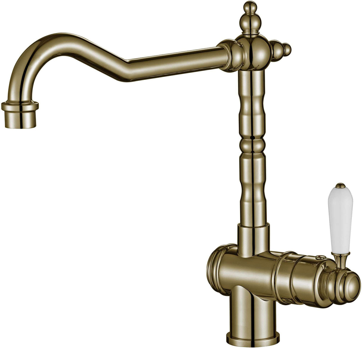 Modern National Bordeaux Brushed Bronze Kitchen Mixer Tap BOR004BM