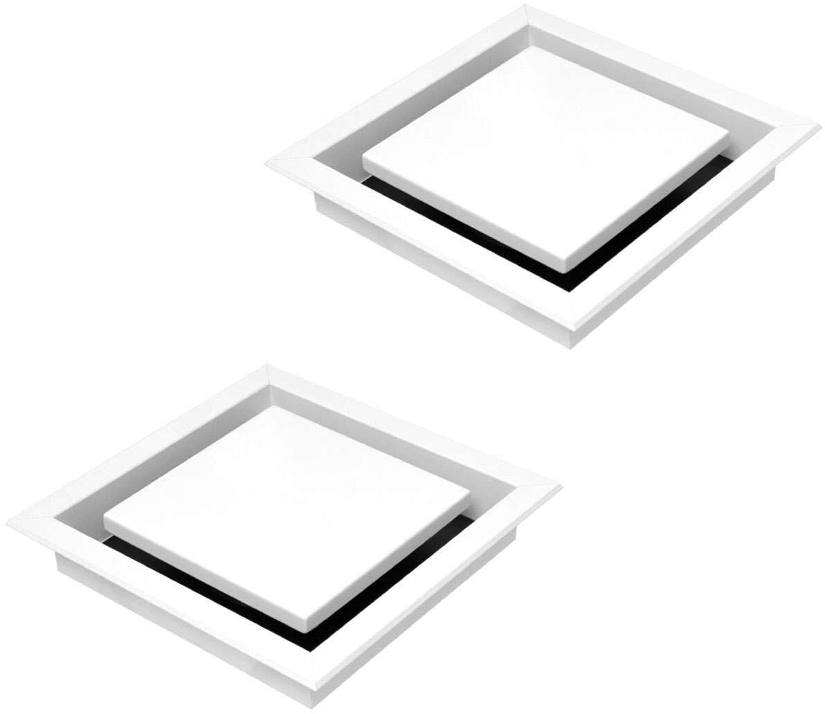 Schweigen Multi Purpose Square Silent Exhaust Fan - 2 Pack BRW652
