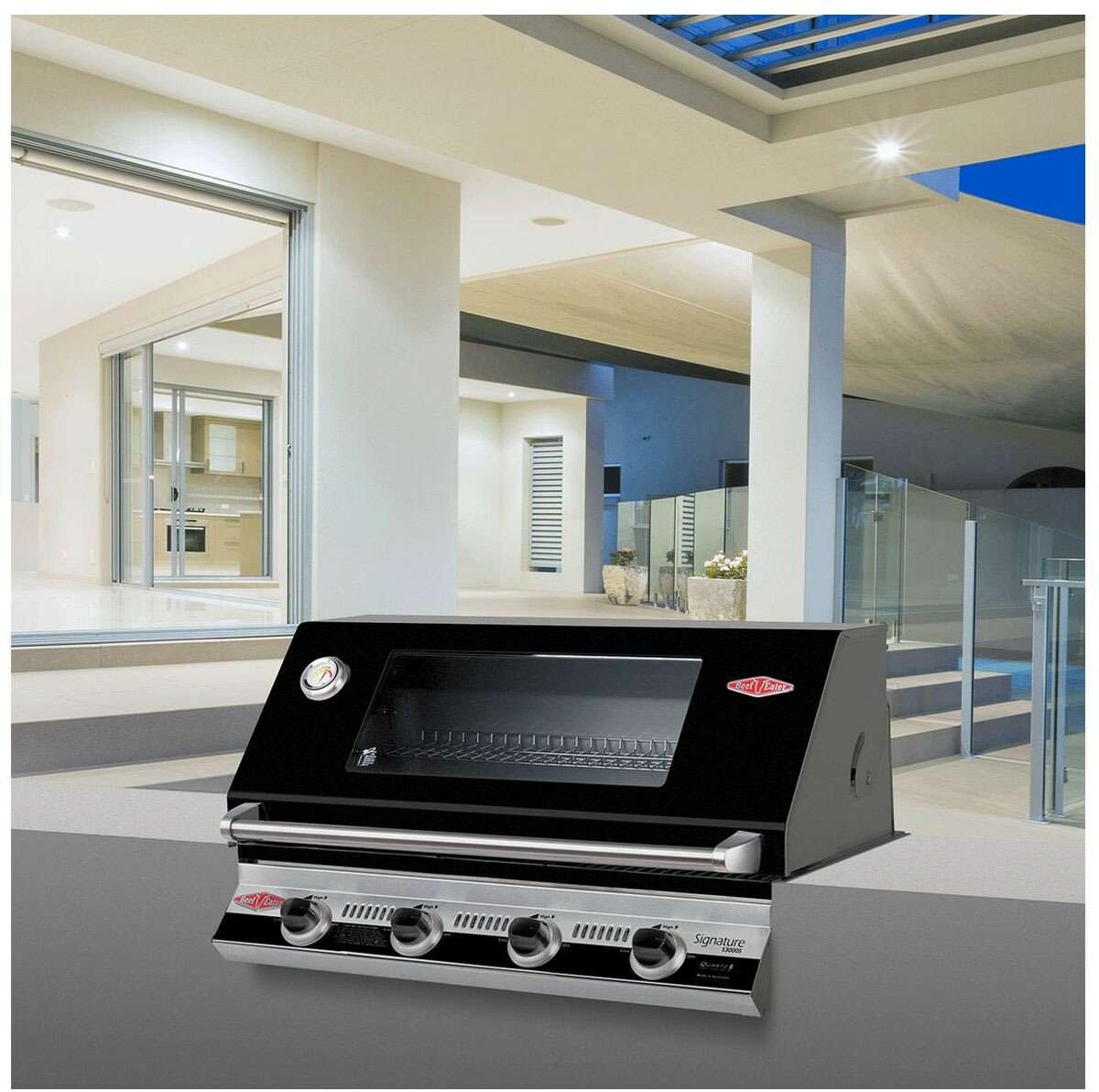 Beefeater Signature 3000E 4 Burner Built-In LPG BBQ BS19942