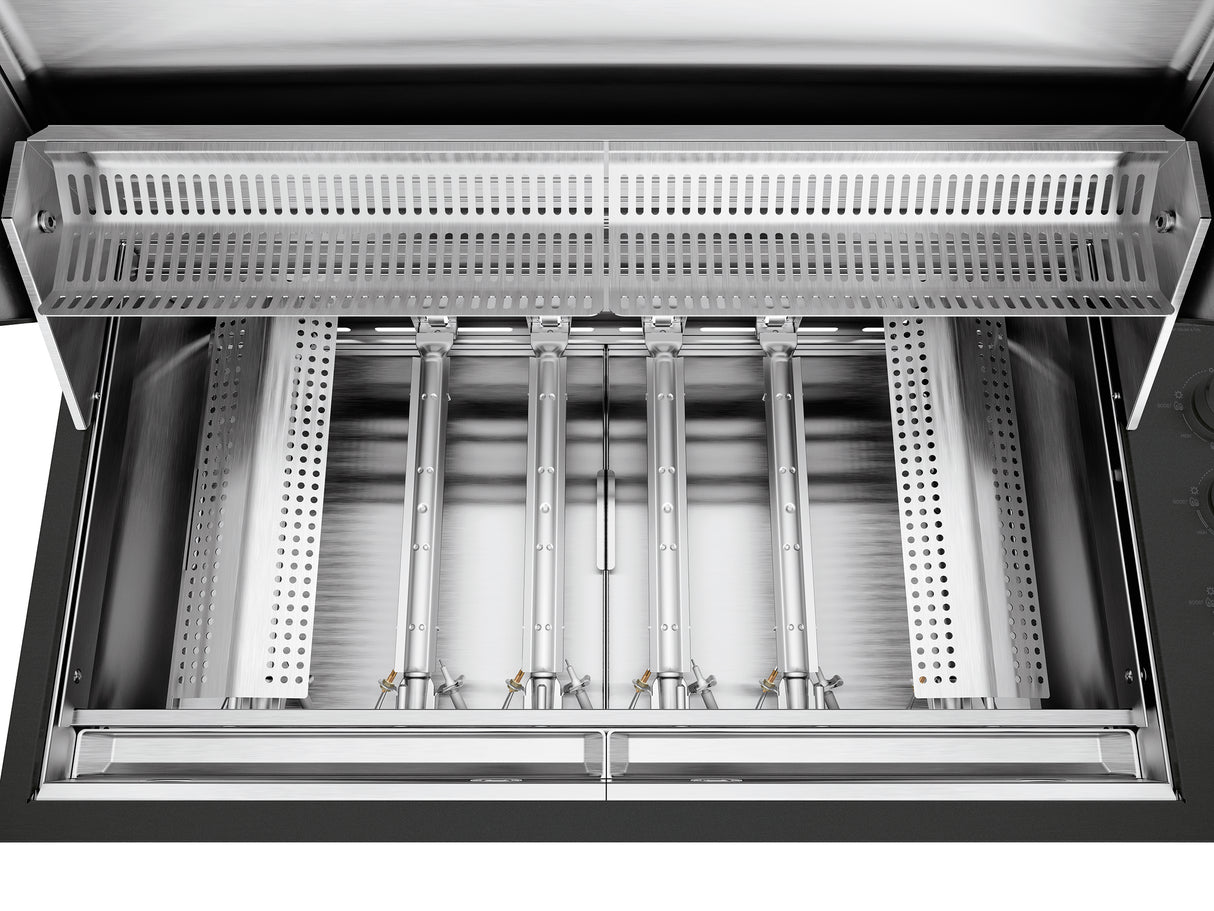 Beefeater ProLine 6 Burner Built-In Gas BBQ with Hood Stainless Steel BSH158SB