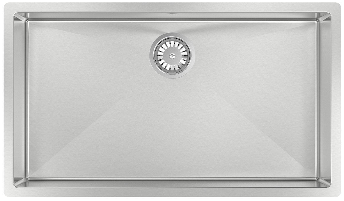 Abey Piazza Single Square Bowl Inset Sink CR720