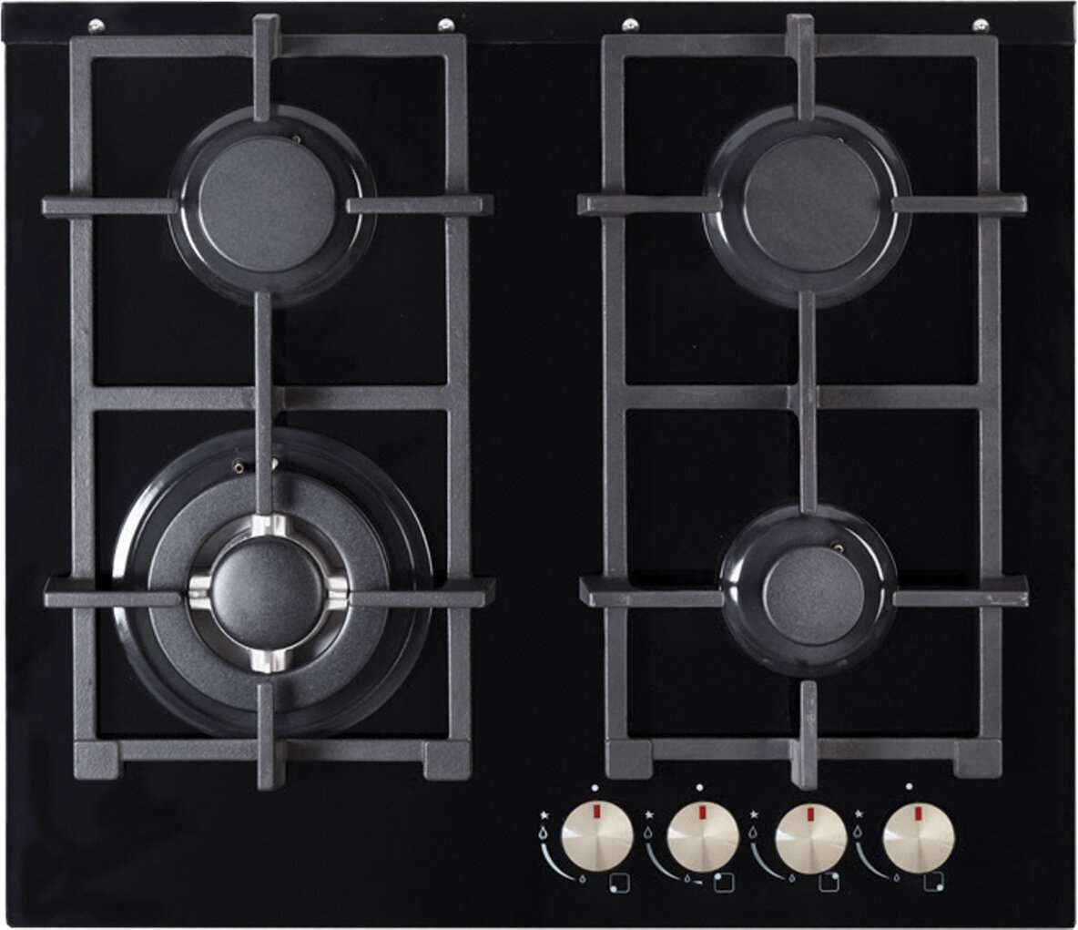 Artusi 58cm Gas Cooktop CAGH6000B