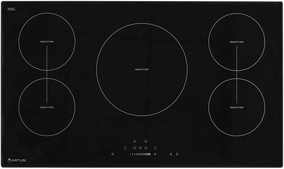 Artusi 90cm Induction Cooktop CAID95B