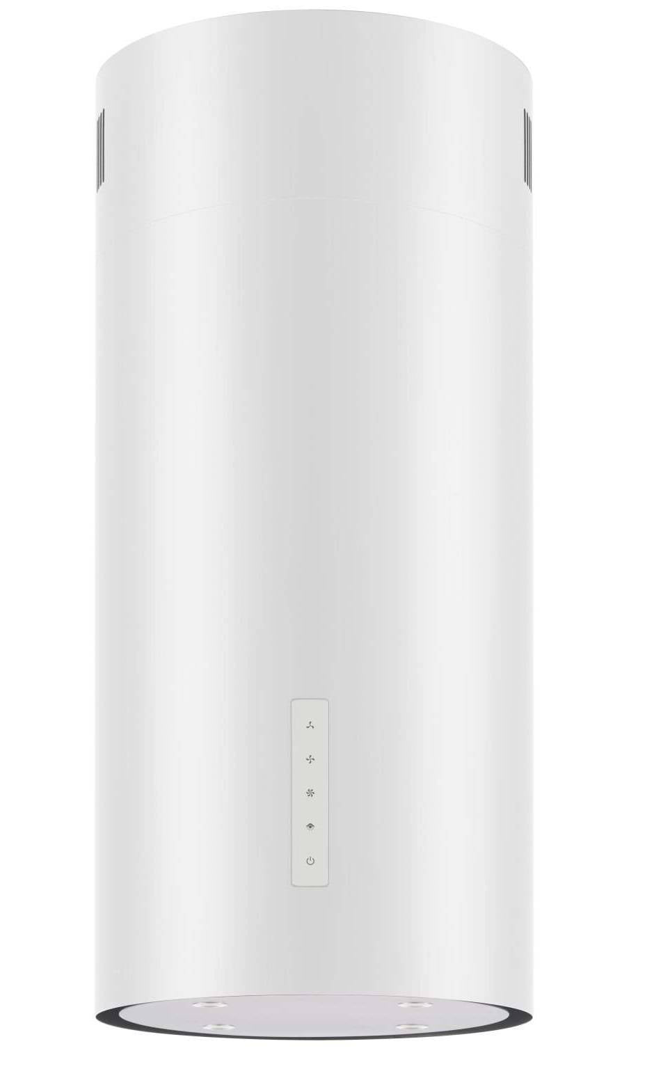 Casa 39cm Quiet White Cylinder Island Canopy CAS9UIWT