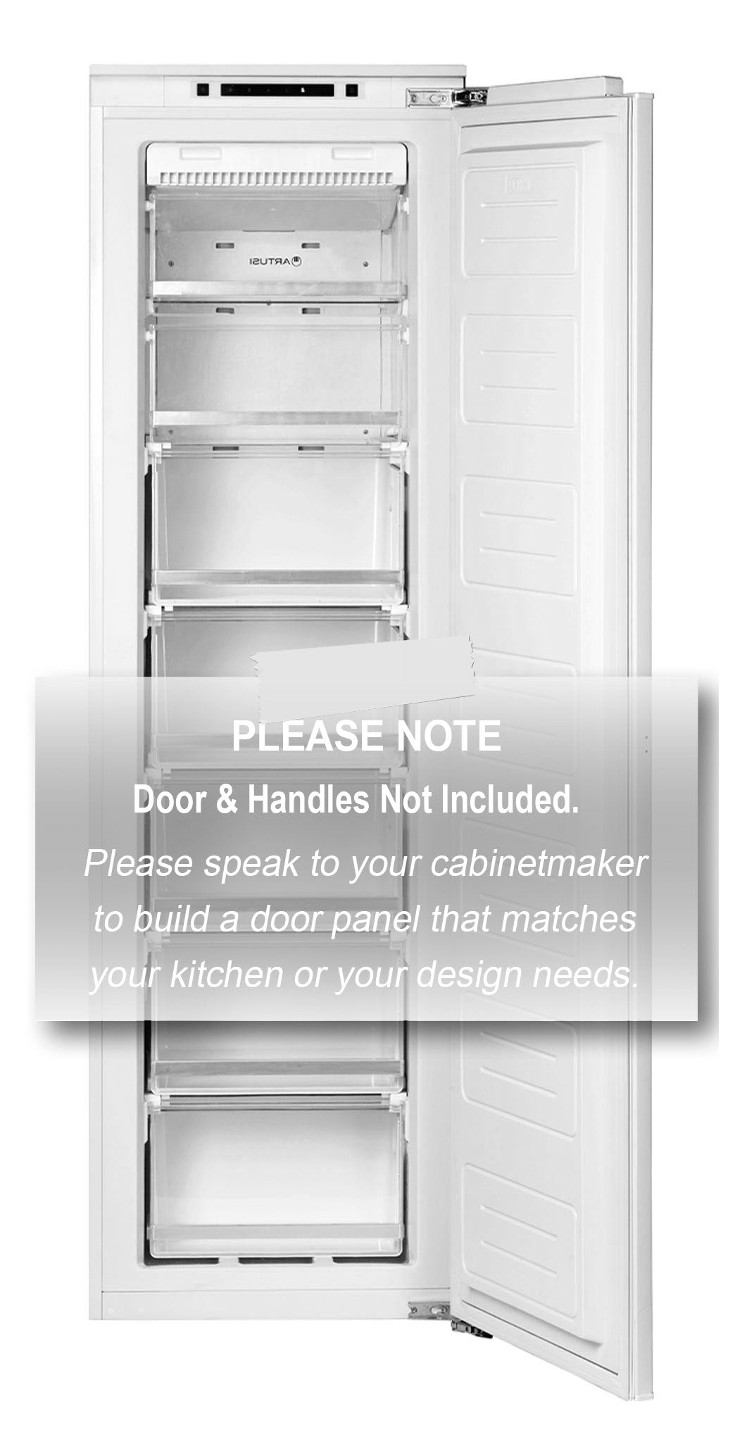 Casa 200L Fully-Integrated Freezer CASAFFI200 | Greater Sydney Only