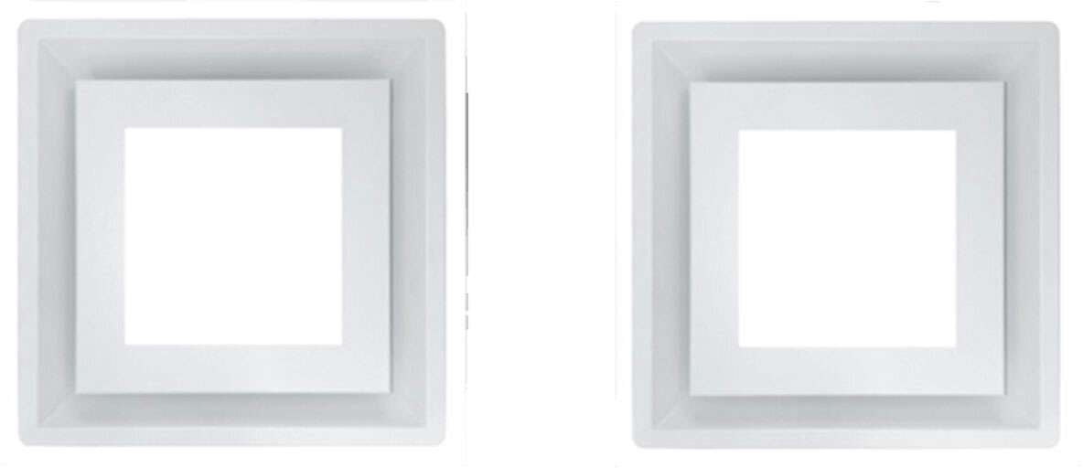 Schweigen Silent 3200m3/hr White 2x Modular Ceiling Cassette CC-PARA2WSE