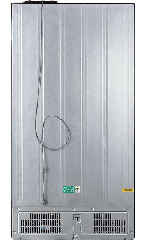 CHiQ 601L Quad Door Refrigerator Silver CCD596NS | Greater Sydney Only